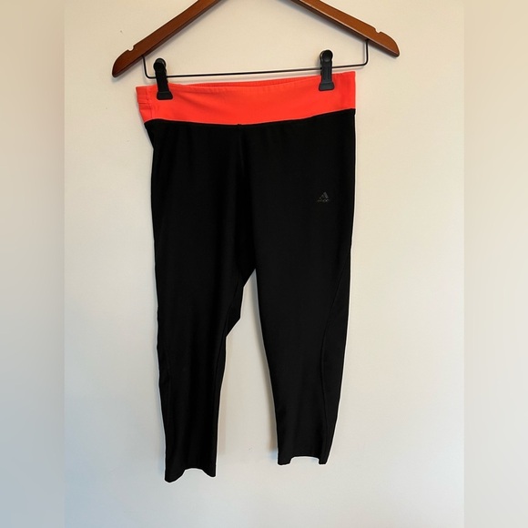 Adidas Black and pink Athletic Leggings size small - Picture 5 of 6